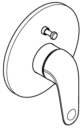 GROHE 24336001 - SWIFT kádcsaptelep DN 15 fényes króm