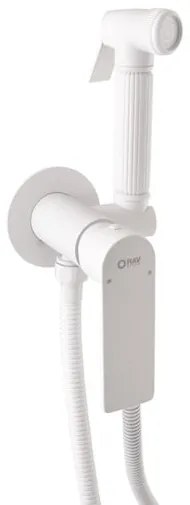 Bidé csaptelep RAV SLEZÁK Nil vakolat alatti résszel együtt matt fehér NL143/1BMAT