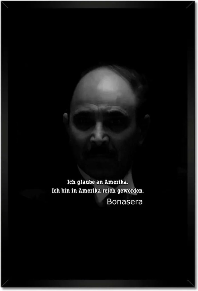 Poszterek keretben 40x60 Idézetek a Keresztapáról