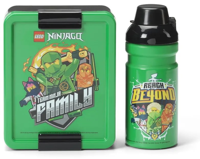 Gyerek uzsonnás doboz palackkal Ninjago – LEGO®