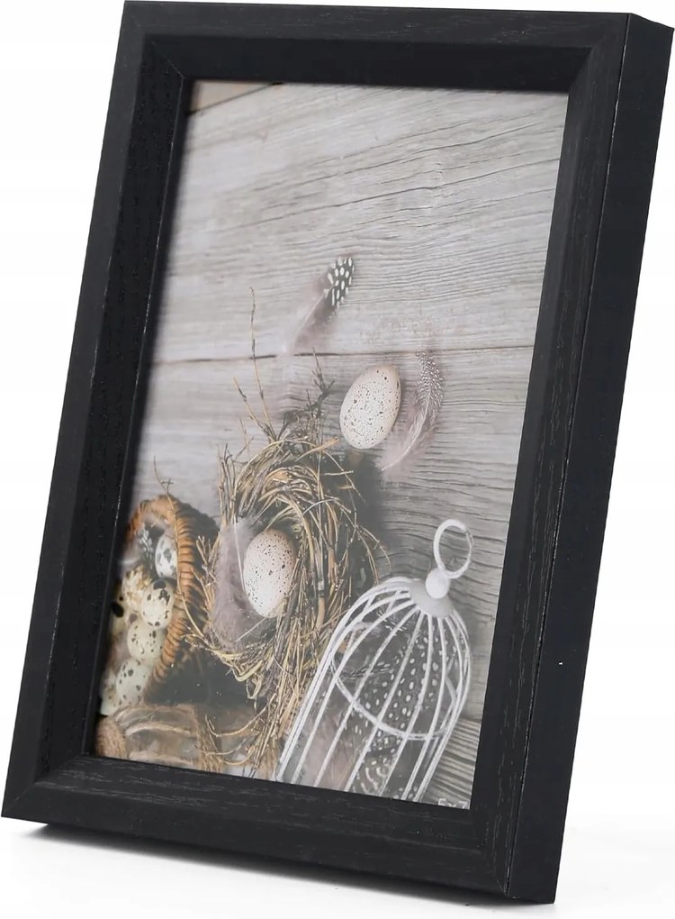 Fa képkeret egy képhez 18 x 13 cm 6 db-os szett