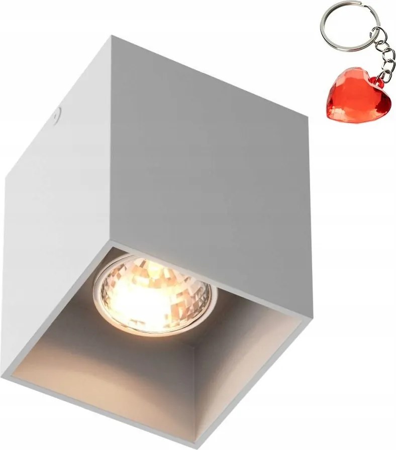 Falra szerelhető lámpatest Square 50475-WH-N Zuma Line Ajándék