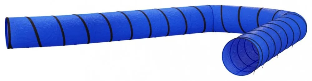 kék poliészter kutyaalagút Ø50 x 1000 cm