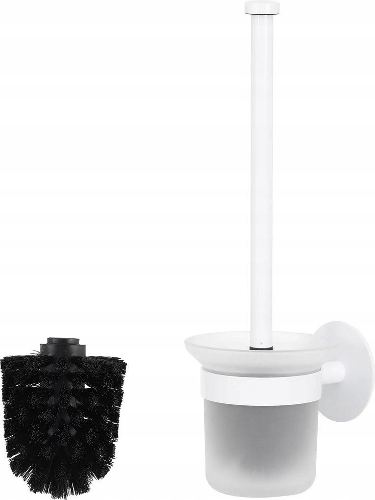 Fali Wc kefe fúrás nélkül Rozsdamentes acél 304 Üveg Tartalék