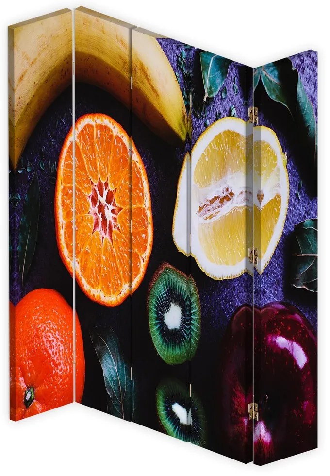 Gario Paraván Juicy fruit Méret: 180 x 170 cm, Kivitelezés: Forgó paraván 360°