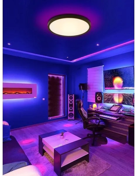 Immax NEO 07170-B60 - LED RGB Dimmelhető lámpa TUDO 65W/230V Wi-Fi Tuya + távirányító