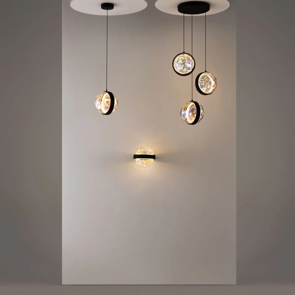Maytoni modern függeszték misterio fekete sokszínű mymod379pl-l6b2.7k