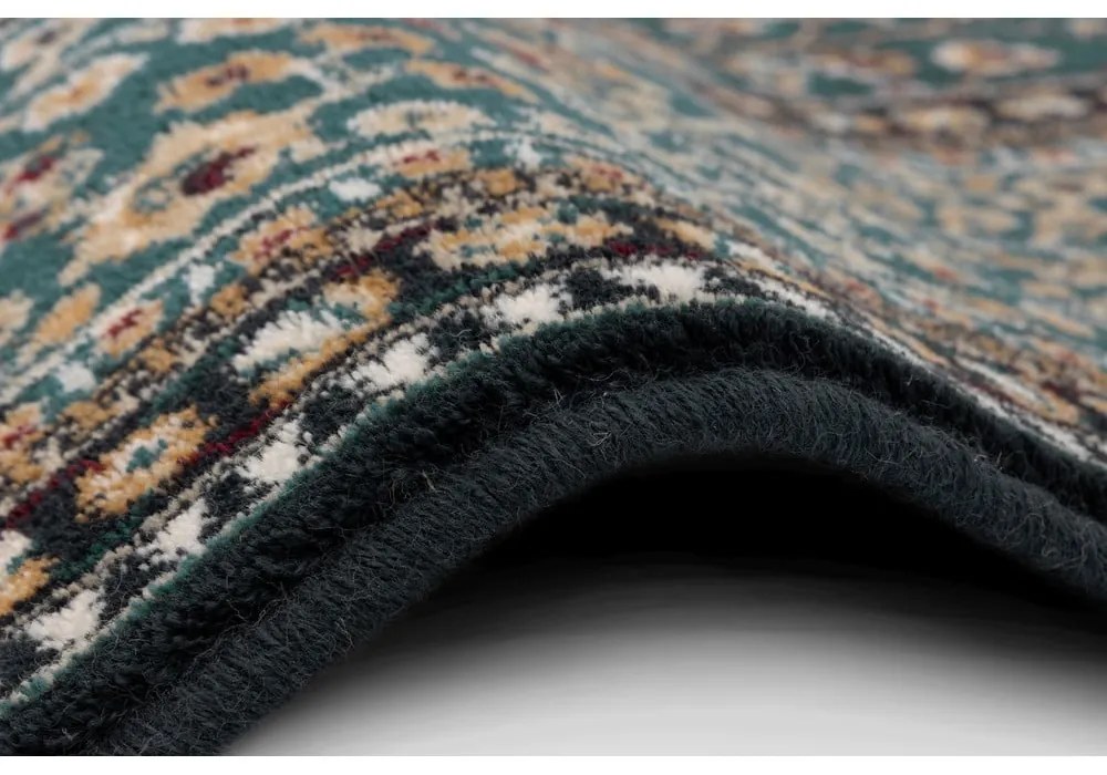 Zöld gyapjú szőnyeg 160x240 cm Charlotte – Agnella