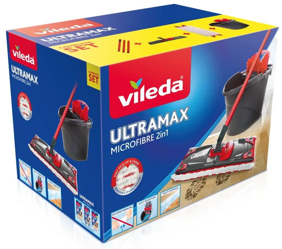 Ultramax felmosó szett vödörrel - Vileda