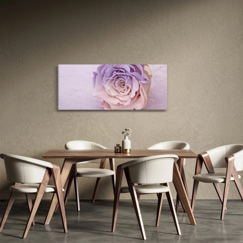 Egy rózsa virág részlete (120x50 cm)
