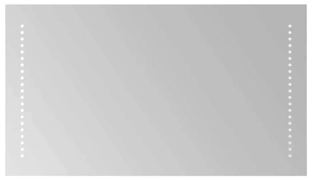 LED-es fürdőszobatükör 70x40 cm