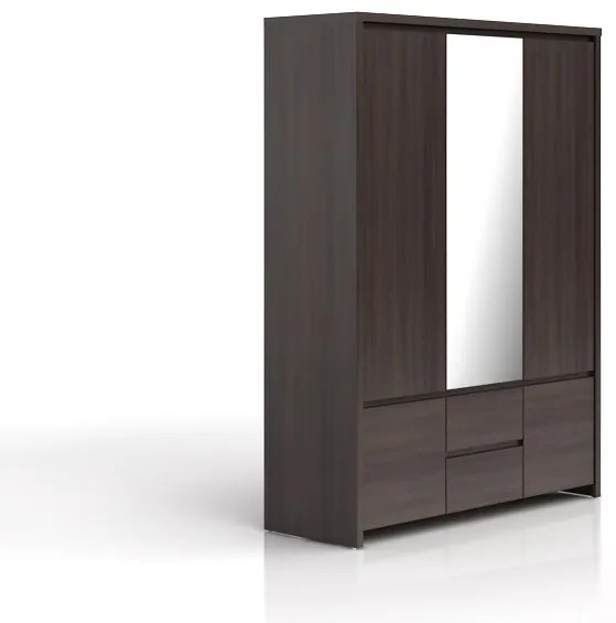 Ruhásszekrény Kasey SZF5D2S (Wenge). 735091