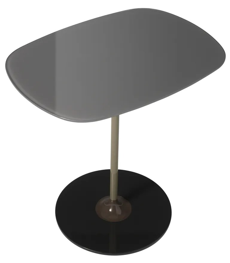 Oldalasztal THIERRY, többféle változat - Kartell szín: szürke, magasság: 50 cm