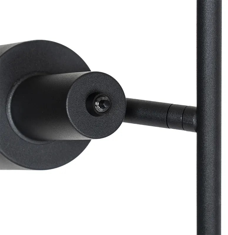 Modern állólámpa fekete 2-lámpás - Stijn