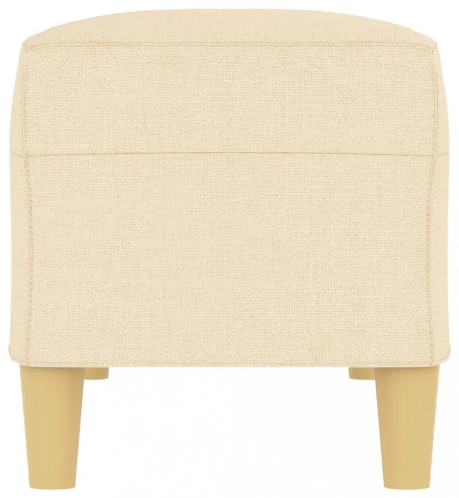 krémszínű szövet pad 100 x 35 x 41 cm