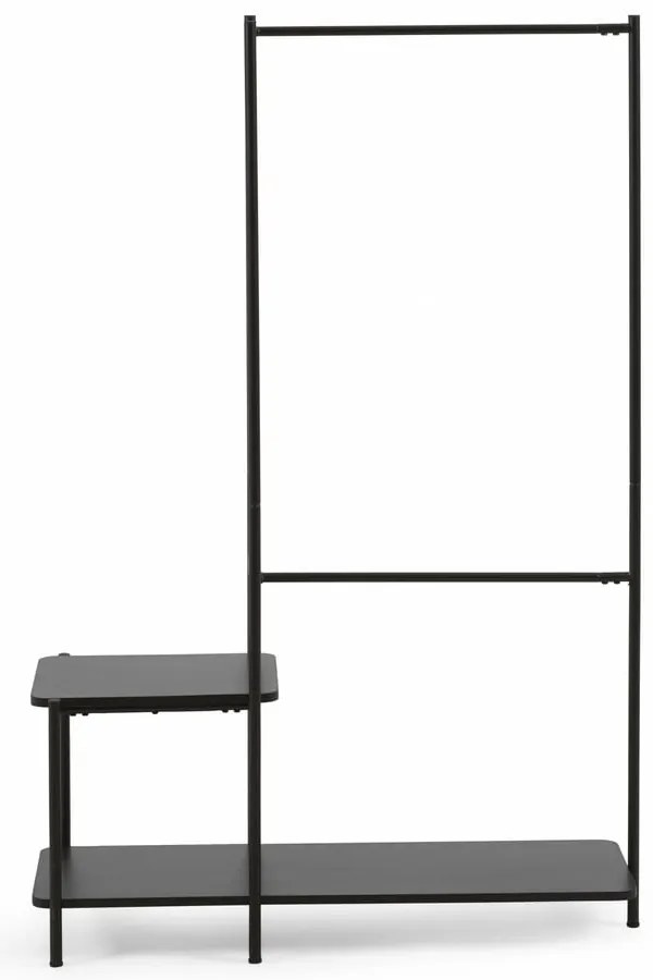 Galatia fekete fém előszoba bútor - Kave Home