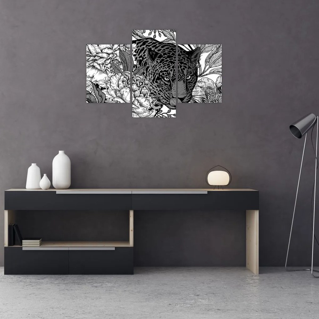 Kép - Egzotikus kert (90x60 cm)
