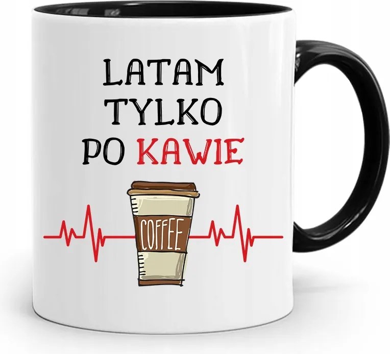 Távirányítós Bögre Fekete Születésnapi Ajándék fényképes nyomtatással