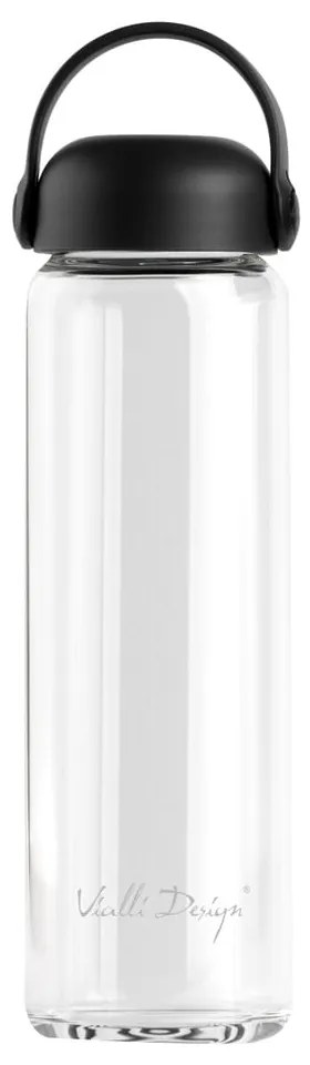 Fekete üveg ivópalack 540 ml Fuori – Vialli Design