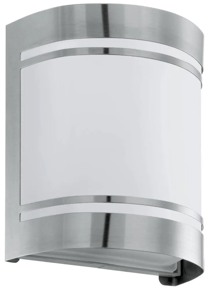 Eglo 79283 - Kültéri fali lámpa CERNO 1xE27/40W/230V króm IP44
