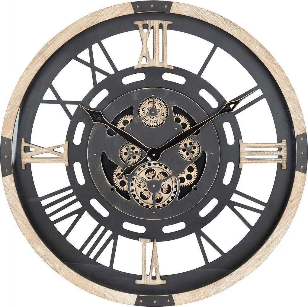 Falióra Kerek Loft Látható Akkumulátoros Kent Mechanizmus Átm. 80 cm