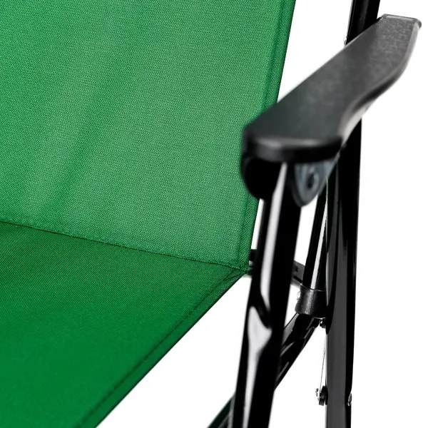 Összecsukható kempingszék zöld