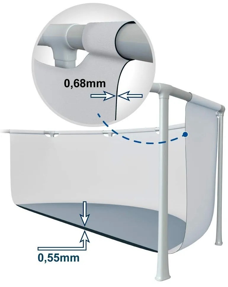 Intex ULTRA XTR fémvázas kör medence szett homokszűrővel, 610 x 122 cm