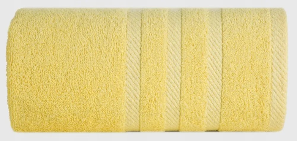 Milo pamut törölköző 100x150 Eurofirany sárga
