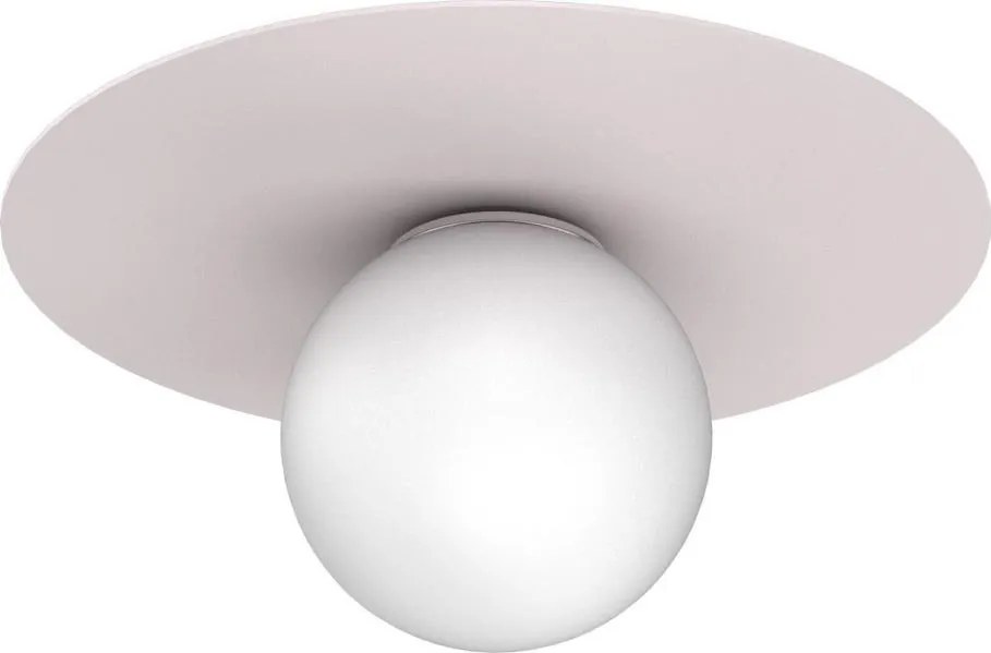 Mennyezeti lámpa FLAT 1xE27/15W/230V Ø 35 cm krémszínű