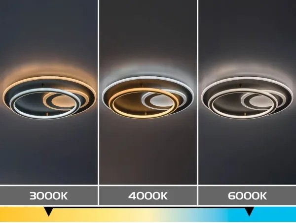 Rabalux 71466 - LED dimmelhető mennyezeti lámpa BRANTIEL LED/60W/230V 3000-6000K átmérő 50 cm + távirányító