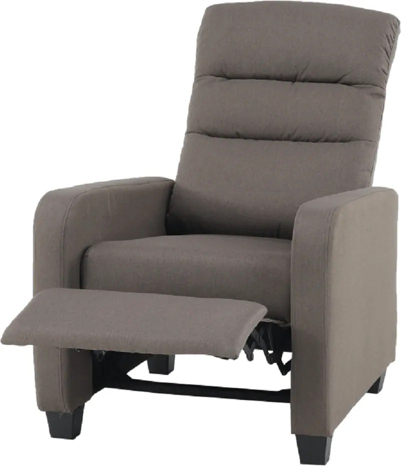 Relaxáló fotel, barna, TURNER