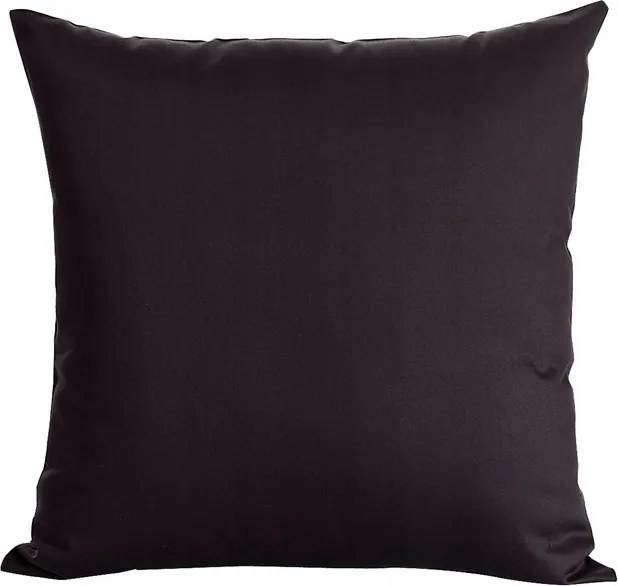 Pamut párnahuzat 40x80 fekete egyszínű