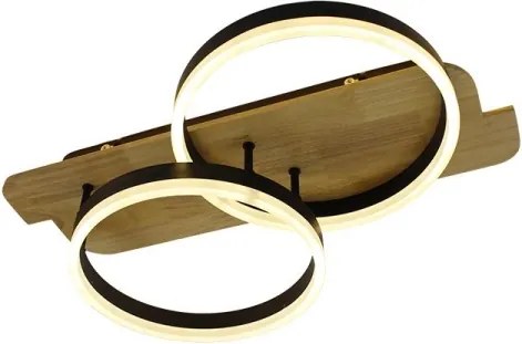 LED Dimmelhető mennyezeti lámpa LED/70W/230V 3000-6500K + távirányítás