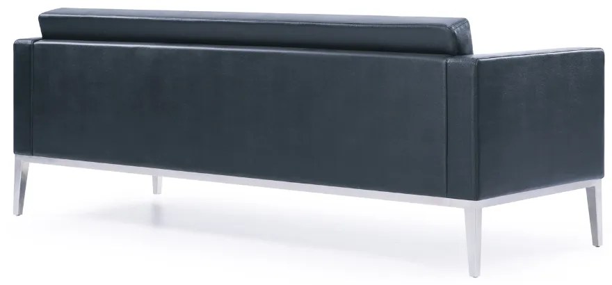 Bartolo kanapé, háromüléses, fekete