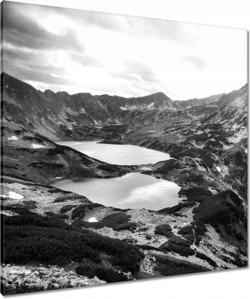 Vászonkép 80x80 Tátra Lengyel hegyek Kilátás