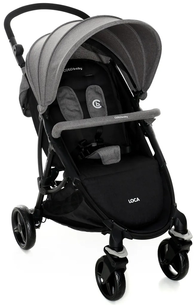 coto baby loca 2019 babakocsi - szürke