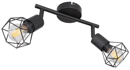 Brilagi - Spotlámpa CAGE 2xE14/40W/230V
