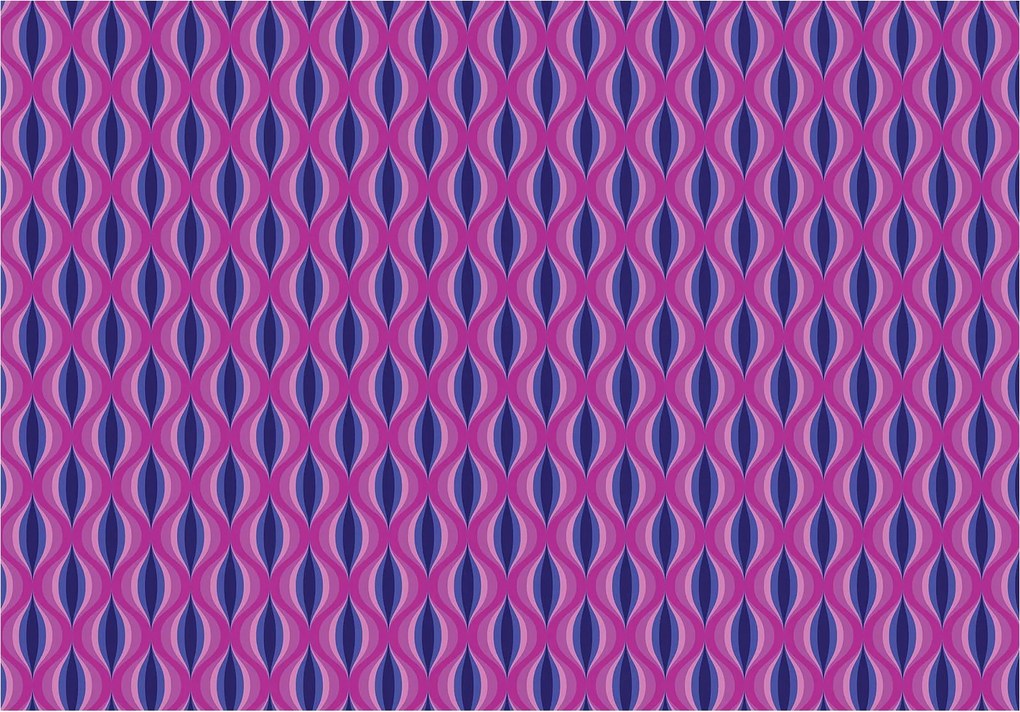 Fotótapéta Ovális minta retro geometria absztrakt vinil 416x254 +ragasztó