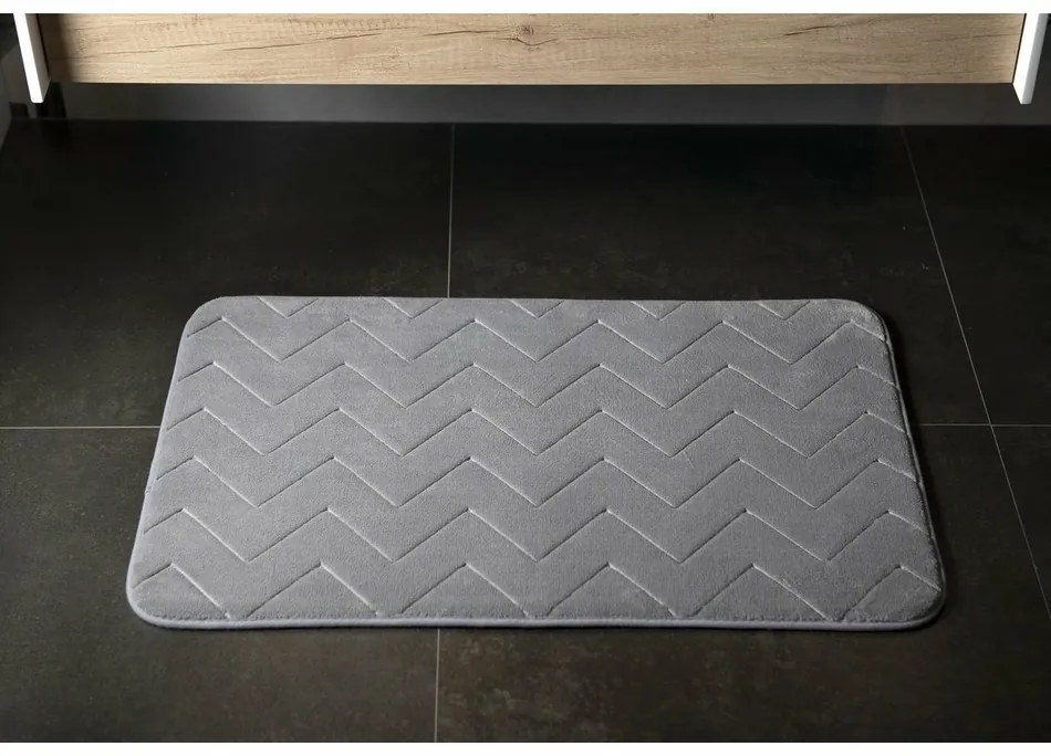 GEDY 96MS508008 Mousse fürdőszobaszőnyeg szürke ,50 x 80 cm