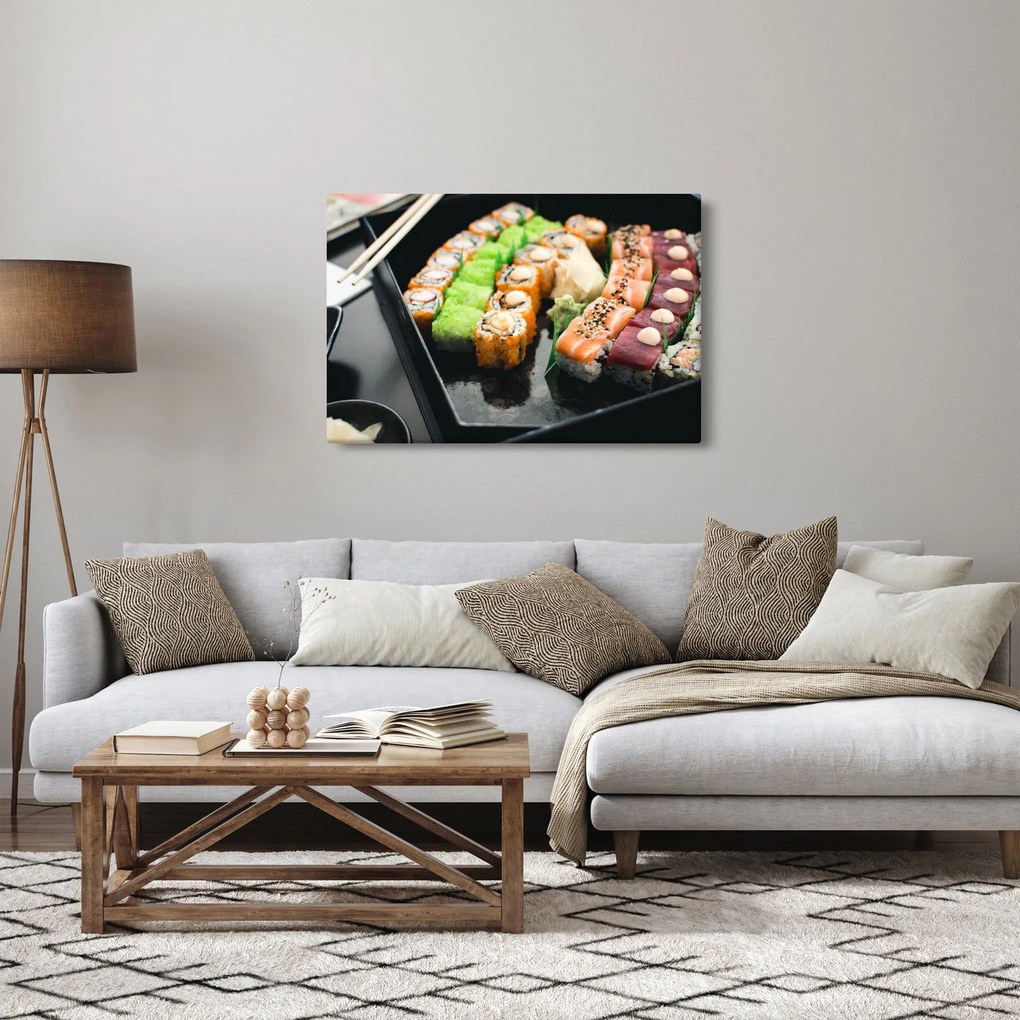 Kép - Sushi (90x60 cm)