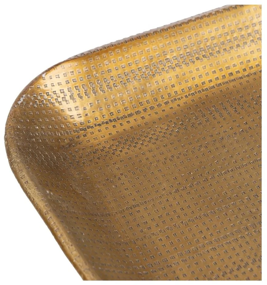 Fém dekoratív tálca szett 3 db-os 14x48 cm Grau – Ixia