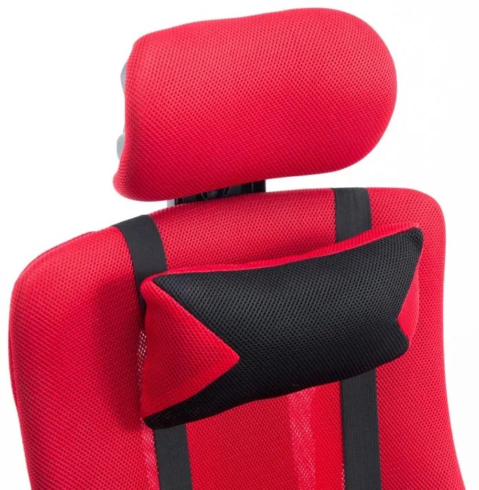 Fellow szövet irodai forgószék, dönthető háttámlával, lábtartóval, állítható fejtámlával