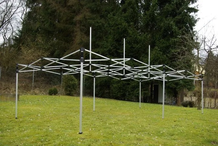 Összecsukható kerti sátor PROFI 3 x 6 m bordó