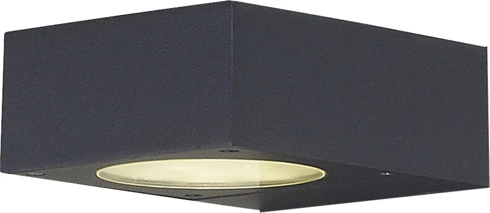 NOVOLUX 447B-L01D6A-04 GUIU Modern Kültéri Fali Lámpa Antracit LED IP54
