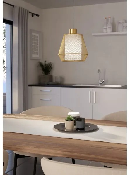 Eglo 900896 - Csillár zsinóron CIUDADELA 1xE27/40W/230V