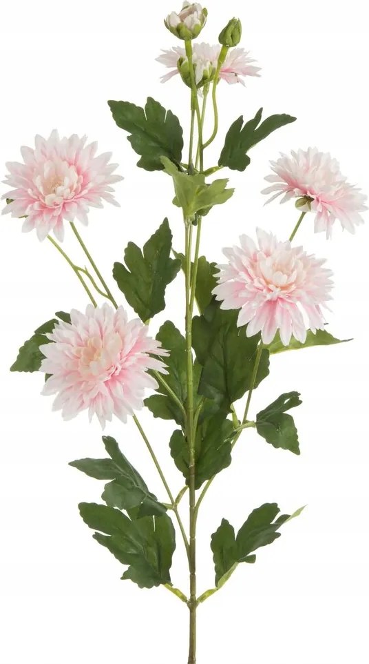 Dekoratív művirág 81 cm rózsaszín, selymes anyagból