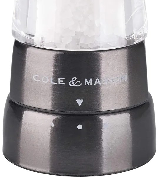 Cole&Mason DERWENT 2 részes só- és borsőrlő szett, 19 cm, antracit