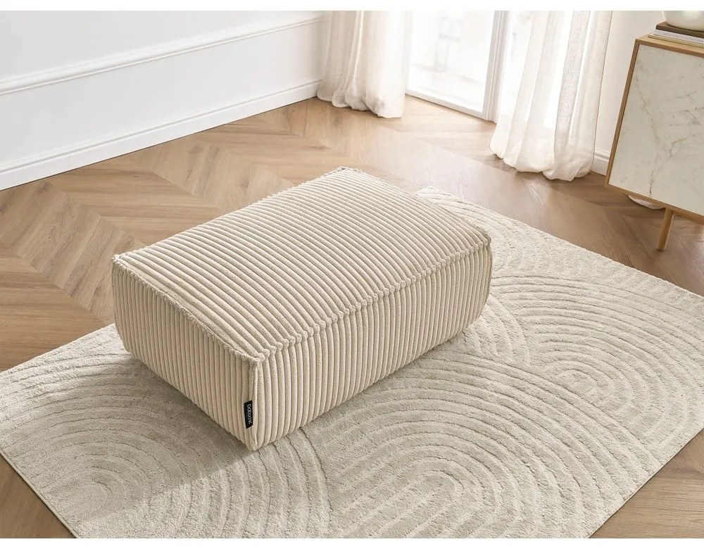 Világosbarna kordbársony lábtartó Chelsea – Bobochic Paris