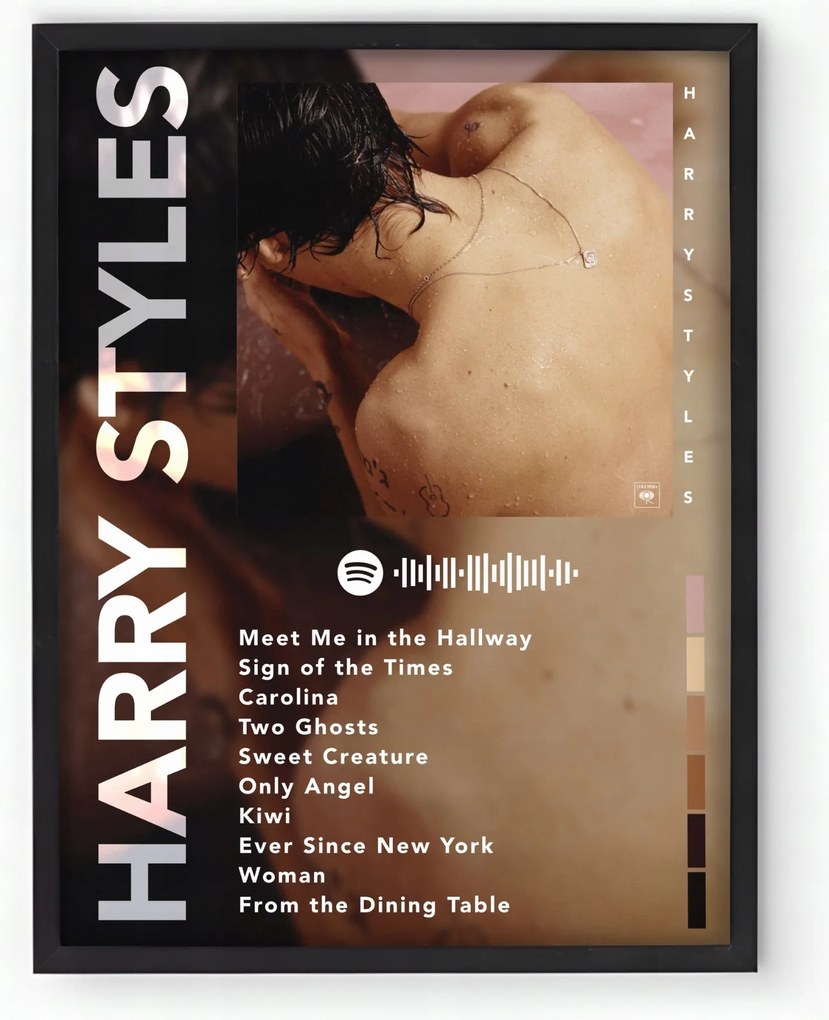 Poszter keretben Album Harry Styles Harry Styles 20x30 cm Ajándék ötlet