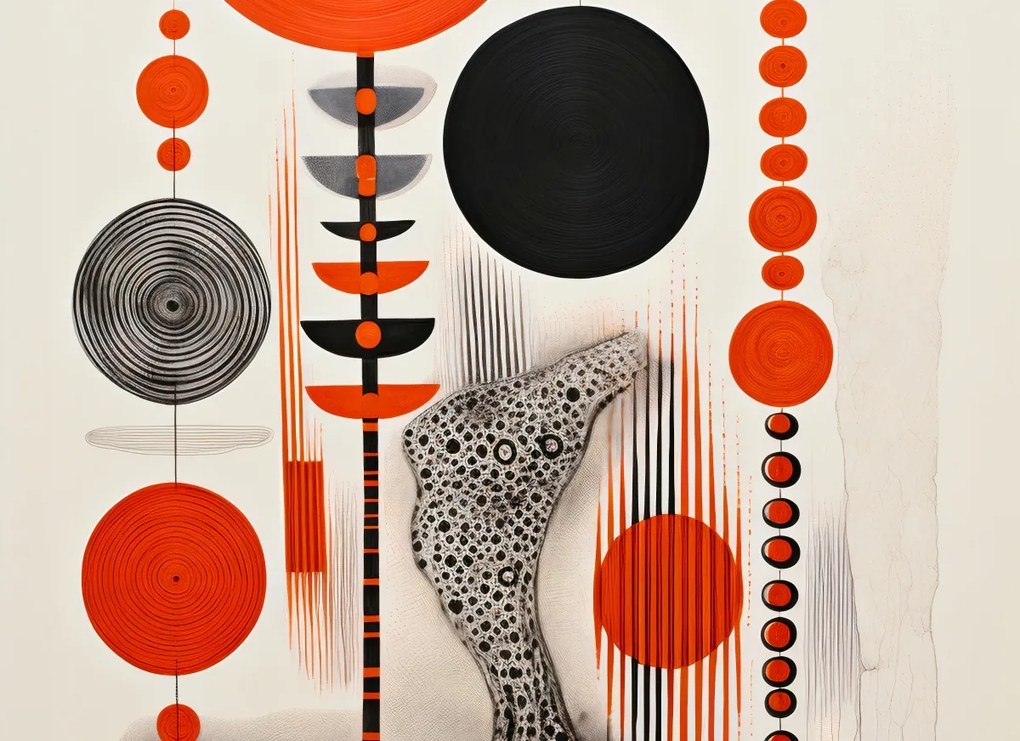 Poszter 55x40cm Kontrasztos Kozmosz